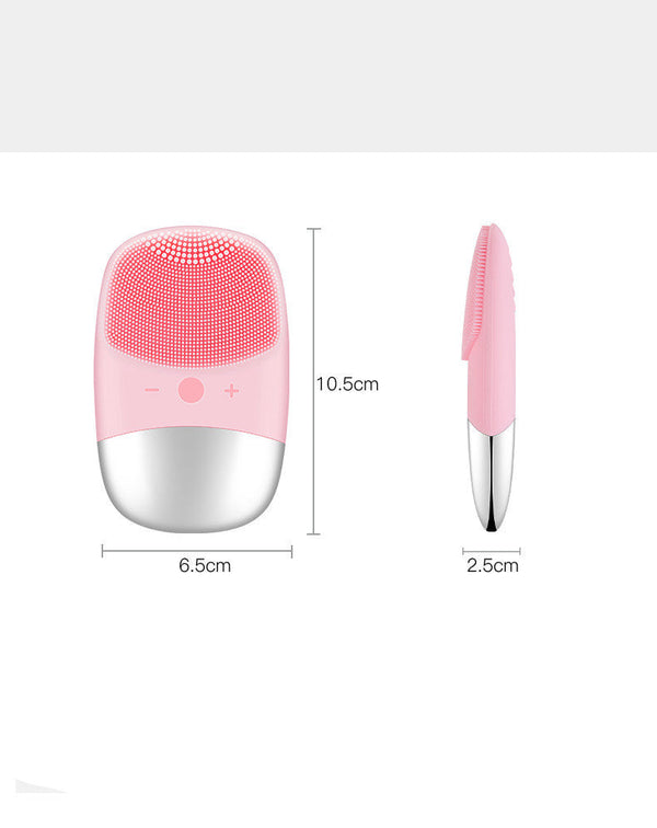 Mini Electric Silicone Facial Cleansing Brush