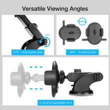 Telescopic Car Dashboard Phone Holder