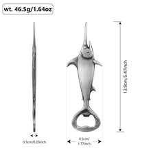 Swordfish Metal Beer Bottle Opener